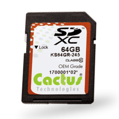 Cactus SD card industrial